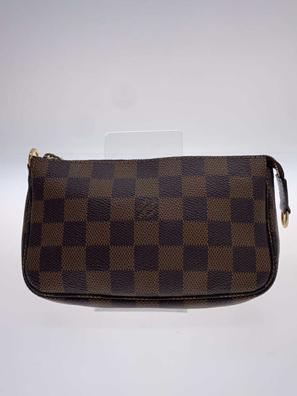LOUIS VUITTON Pochette Accessoires Damier Ebene Brown